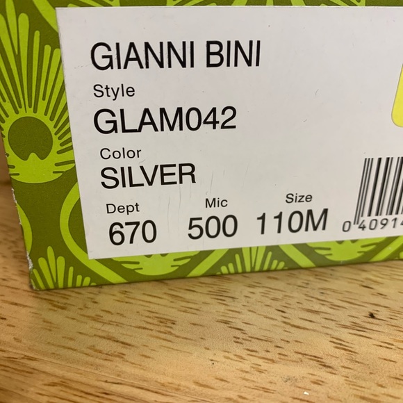 GIANNI BINI | Silver Platform Heels - Picture 2 of 15